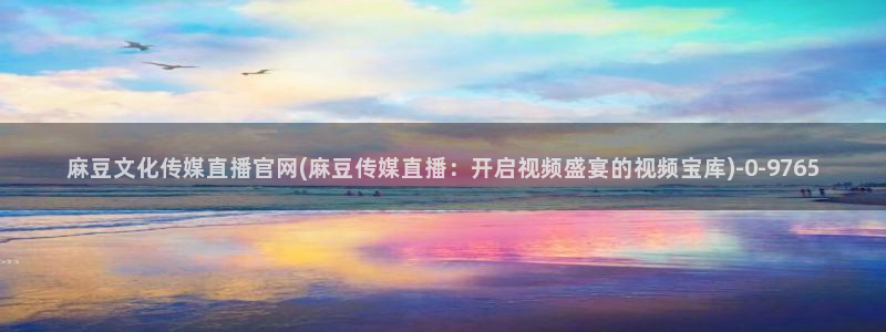 麻豆专题标题